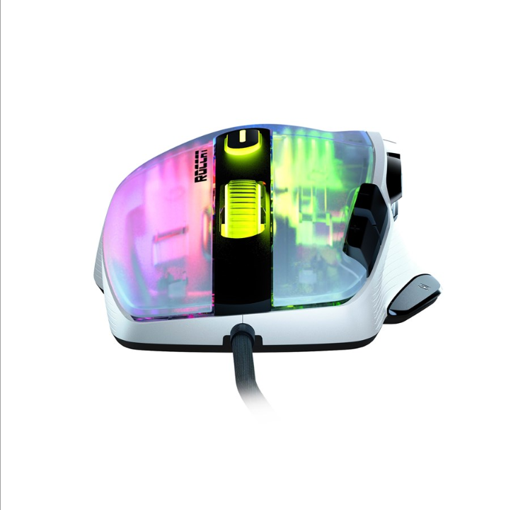 ROCCAT Kone XP White - Gaming mouse - Optic - 15 buttons - White with RGB light