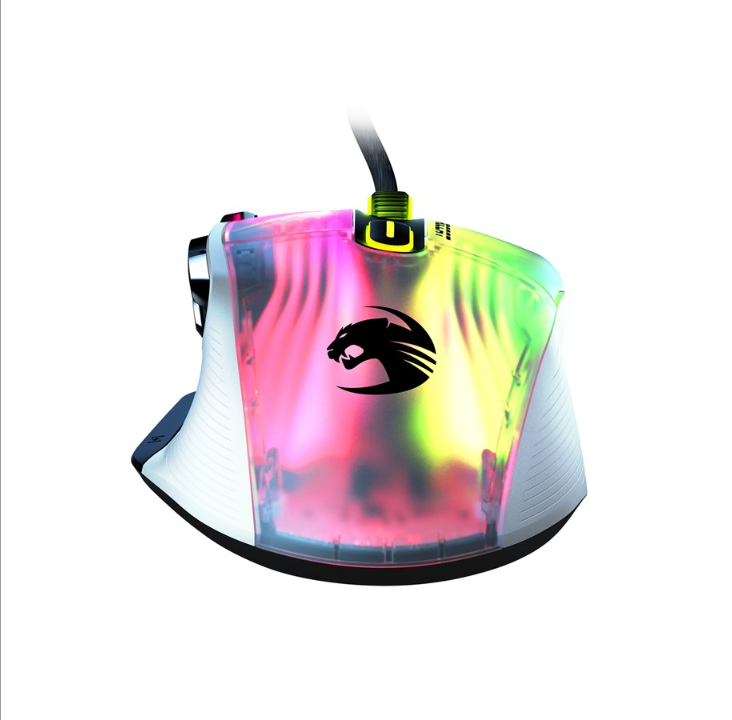 ROCCAT Kone XP White - Gaming mouse - Optic - 15 buttons - White with RGB light
