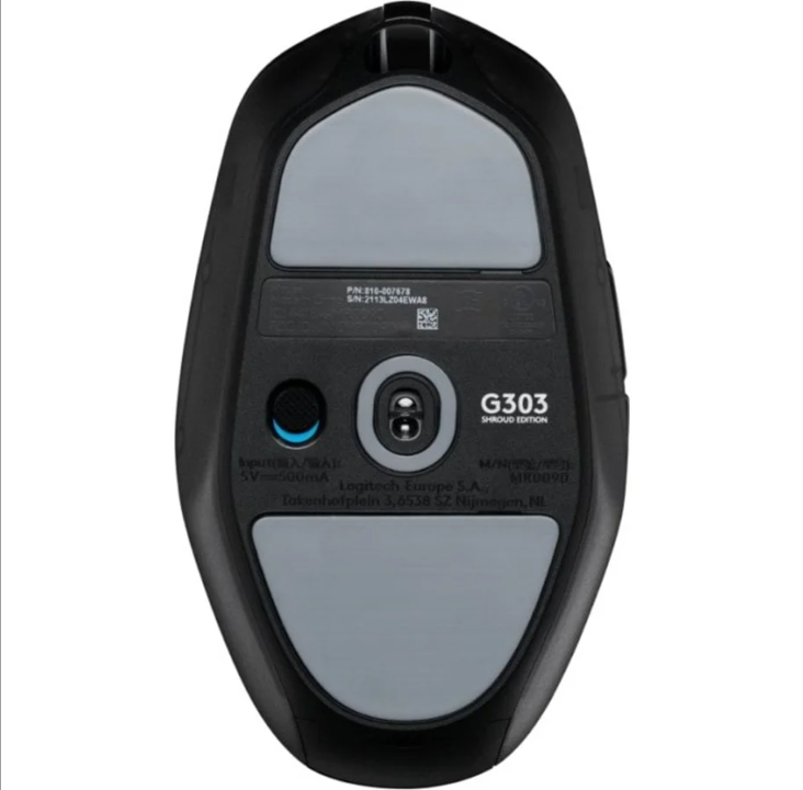 Logitech G303 Shroud Edition - Wireless Gaming Mouse - Gaming mouse - Optic - 5 buttons - Black
