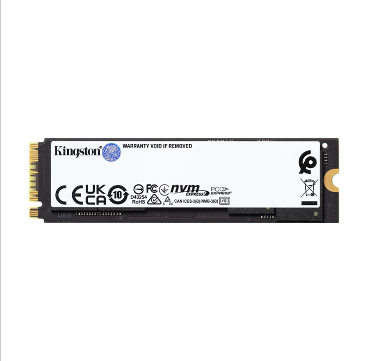 Kingston FURY Renegade SSD - 2TB - Without heat spreader - M.2 2280 - PCIe 4.0