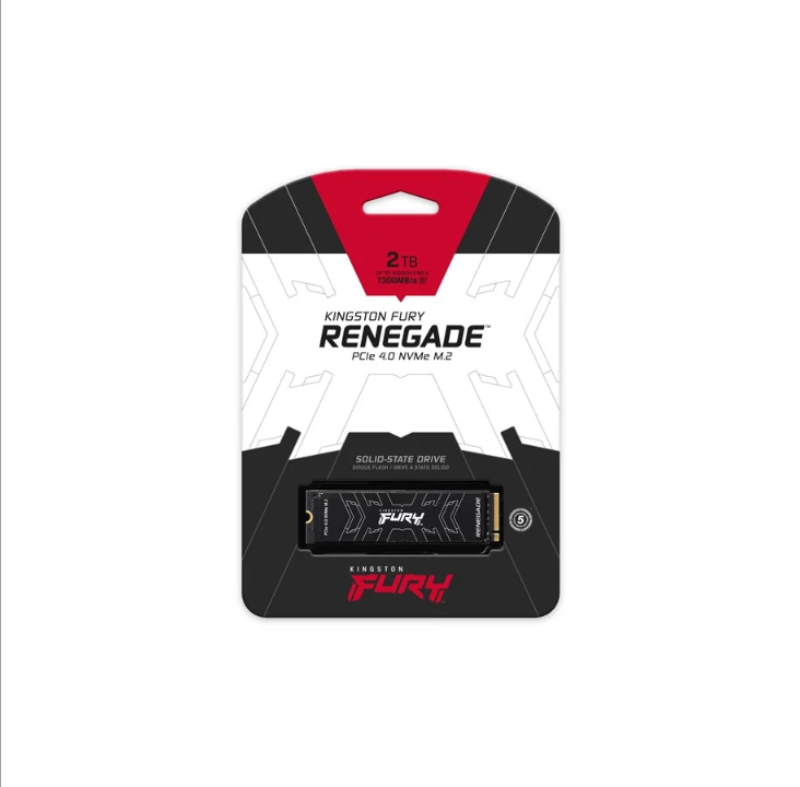 Kingston FURY Renegade SSD - 2TB - Without heat spreader - M.2 2280 - PCIe 4.0