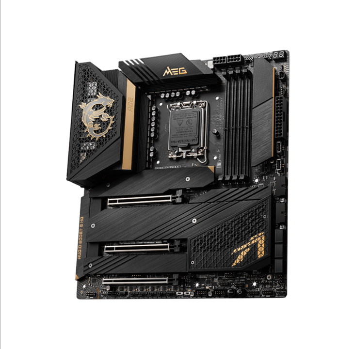 اللوحة الأم MSI MEG Z690 ACE - Intel Z690 - مقبس Intel LGA1700 - ذاكرة الوصول العشوائي DDR5 - ATX
