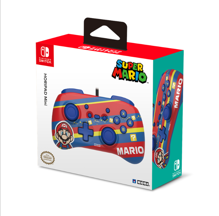 HORI PAD Mini (Mario) for Nintendo Switch - Gamepad - Nintendo Switch