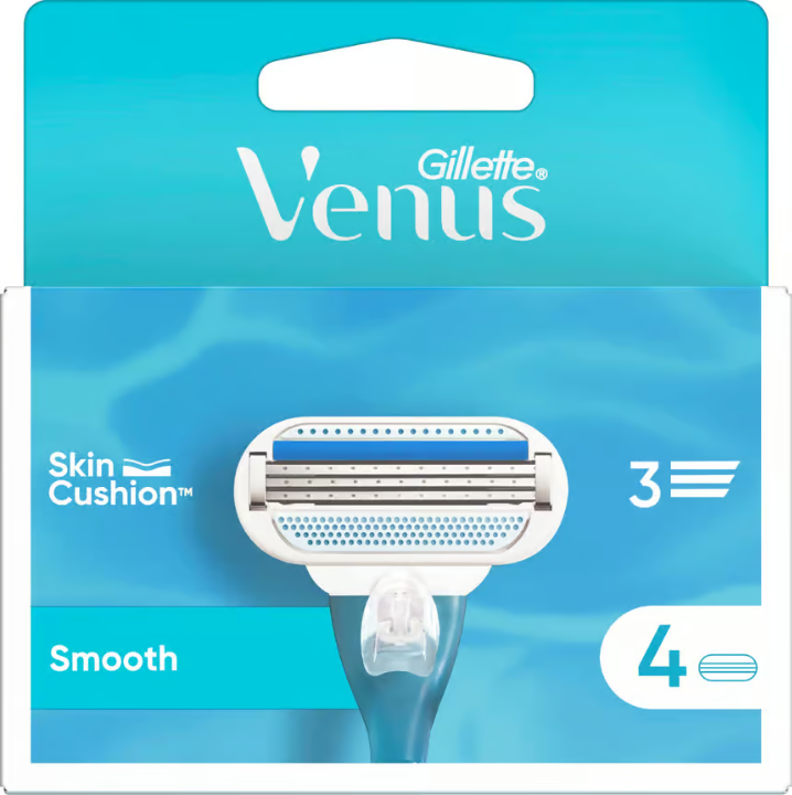 Gilette Venus Smooth Razor Blade 4 pcs