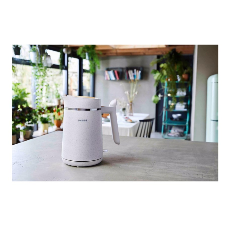 Philips Kettle Series 5000 HD9365 Eco Conscious Edition - Silk white matte - 2200 W
