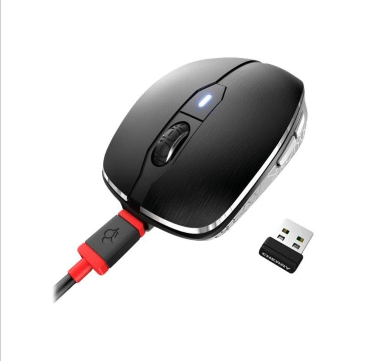 Cherry MW 8C Advanced - Mouse - Optic - 6 buttons - Black