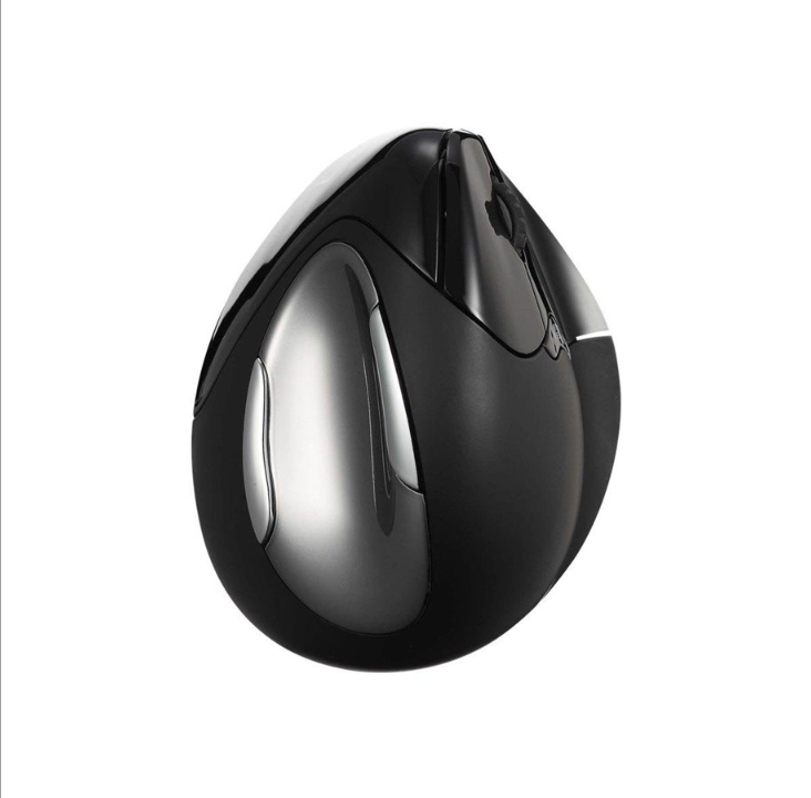 Evoluent Vertical Mouse 4 - Vertical mouse - 6 buttons - Black
