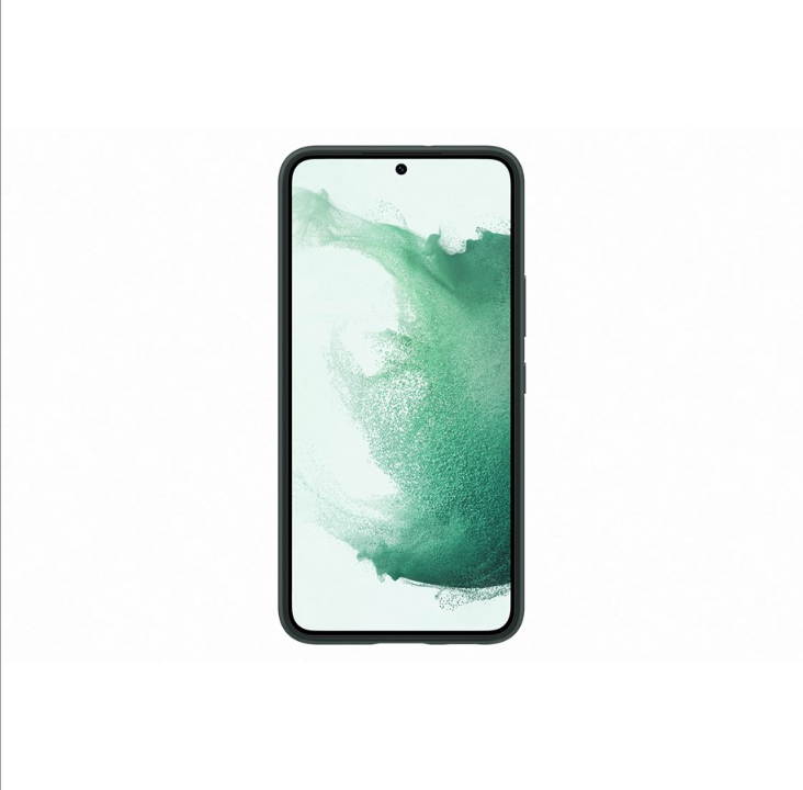 Samsung Galaxy S22 Silicone Cover - Forest Green