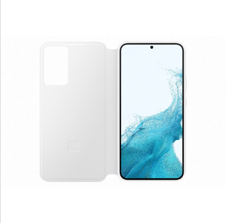 Samsung Galaxy S22 Plus Smart Clear View Cover - White