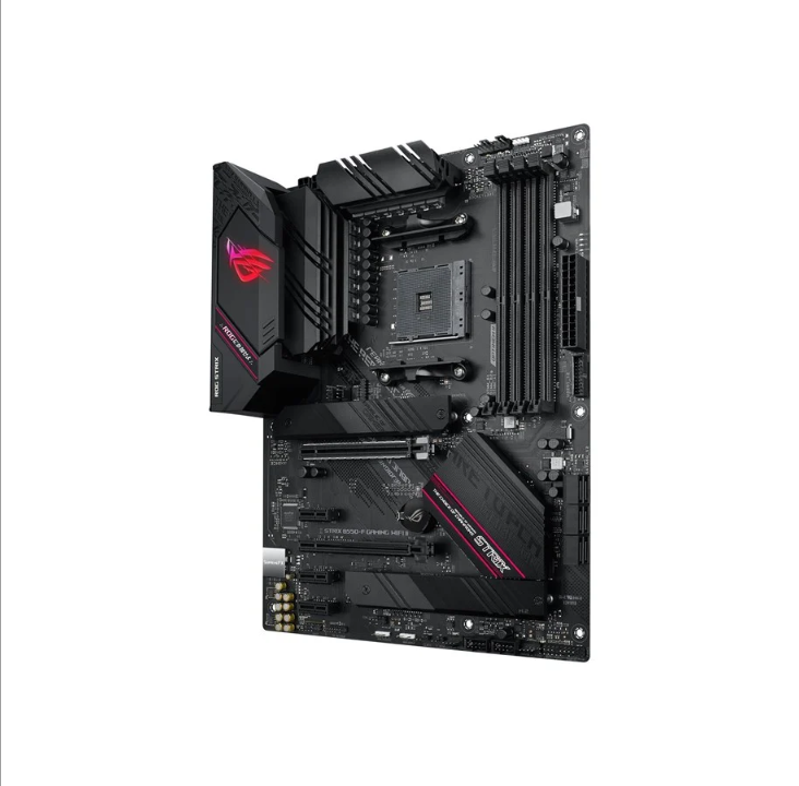اللوحة الأم ASUS ROG STRIX B550-F GAMING WIFI II - AMD B550 - مقبس AMD AM4 - ذاكرة الوصول العشوائي DDR4 - ATX