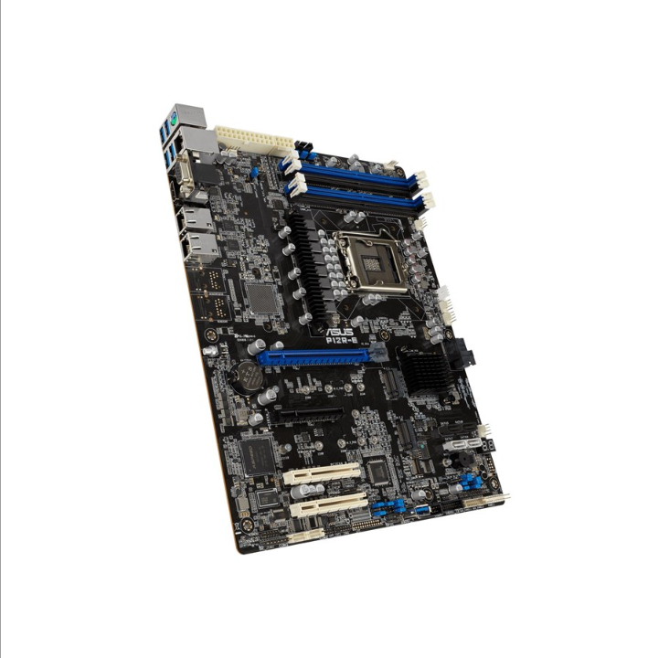 اللوحة الأم ASUS P12R-E - Intel C256 - مقبس Intel LGA1200 - ذاكرة الوصول العشوائي DDR4 - ATX