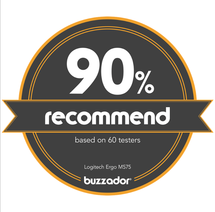 Logitech ERGO M575 for Business - trackball - Bluetooth - off-white - Trackball - Optic - 5 buttons - White