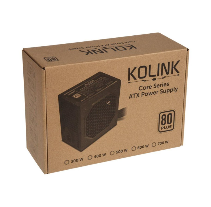 Kolink Core KL-C700 power supply - 700 Watt - 120 mm - 80 Plus White certificate (up to 80% efficiency)