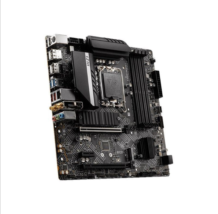 MSI PRO B660M-A WIFI DDR4 - motherboard - micro ATX - LGA1700 Socket - B660 Motherboard - Intel B660 - Intel LGA1700 socket - DDR4 RAM - Micro-ATX