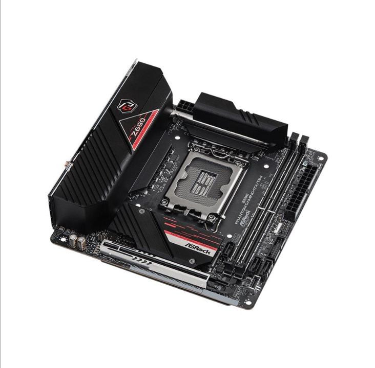 ASRock Z690 Phantom Gaming-ITX/TB4 Motherboard - Intel Z690 - Intel LGA1700 socket - DDR5 RAM - Mini-ITX