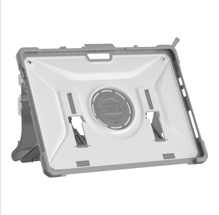 UAG Case for Surface Pro 8 w/Hand & Shoulder Strap - Plasma White/Grey