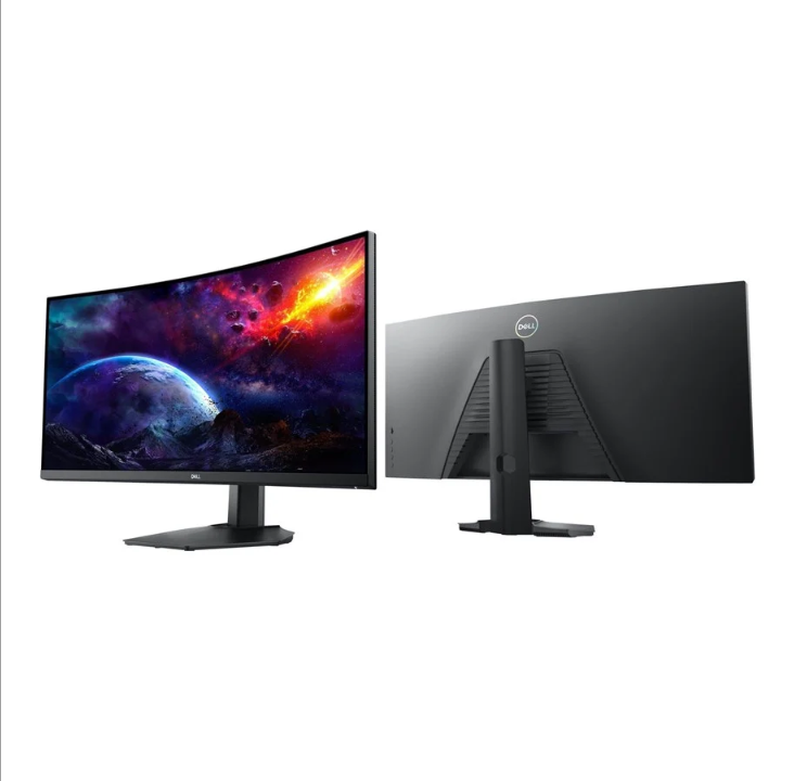 34" Dell S3422DWG - 3440x1440 (WQHD) - 144Hz - VA - USB 3.2 HUB - Curved - 1 ms - Screen