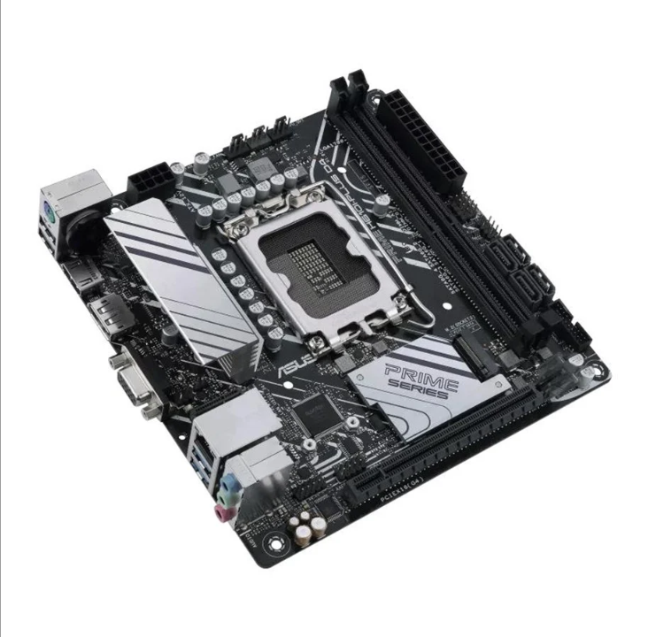 اللوحة الأم ASUS PRIME H610I-PLUS D4 - Intel H610 - مقبس Intel LGA1700 - ذاكرة الوصول العشوائي DDR4 - Micro-ATX