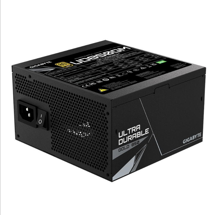 GIGABYTE UD850GM power supply - 850 Watt - 120 mm - 80 Plus Gold certificate
