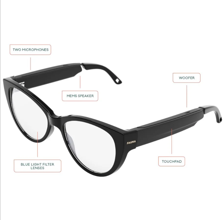 Fauna Audio Glasses Levia - Black