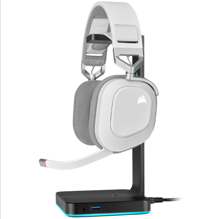 Corsair HS80 RGB Wireless - White