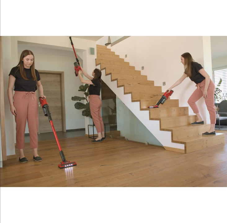 Einhell Vacuum cleaner TE-SV 18 Li cordless vacuum cleaner with flex nozzle 18 Volt w/battery and charger