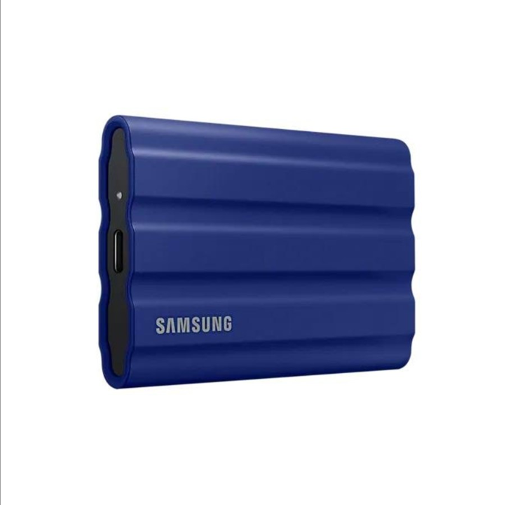 Samsung Portable SSD T7 Shield - 1TB - Bl? - External SSD - USB 3.2 Gen 2