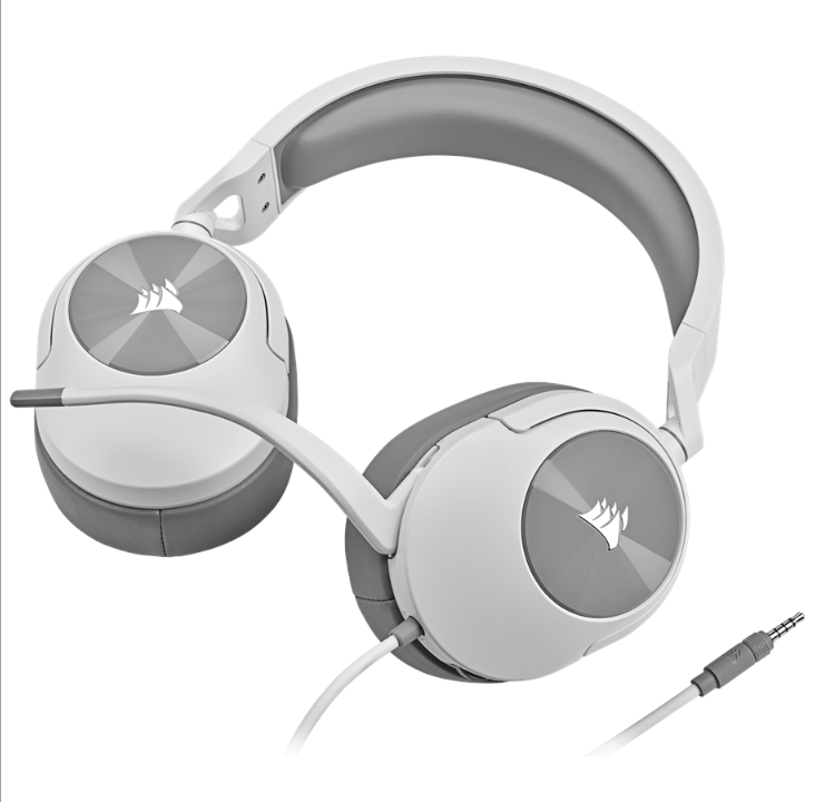 Corsair HS55 STEREO Gaming Headset - White