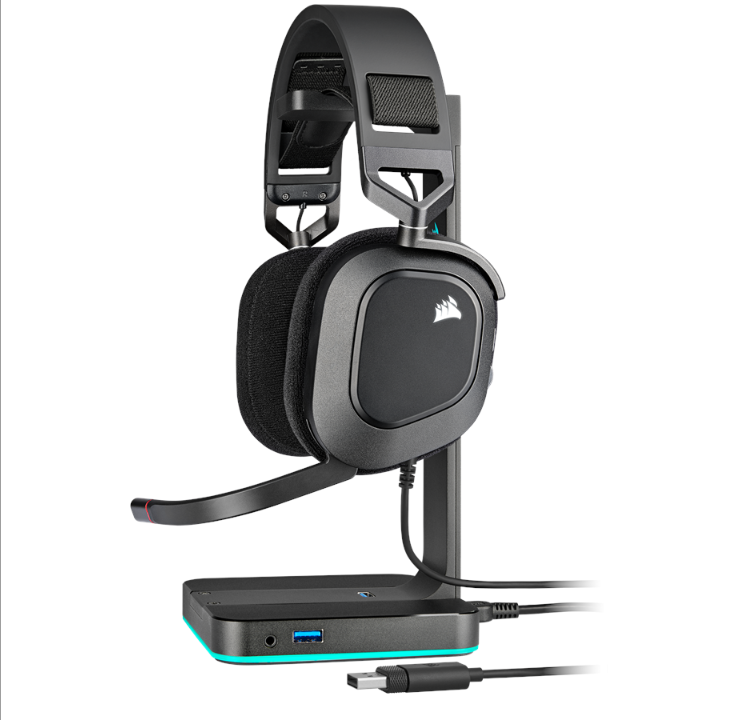 Corsair HS80 RGB USB Premium Gaming Headset - Carbon