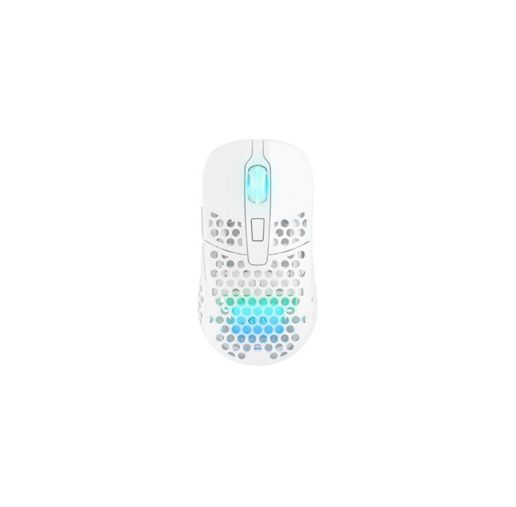 Xtrfy M42 Wireless RGB - White - Gaming mouse - Optic - 6 buttons - White with RGB light