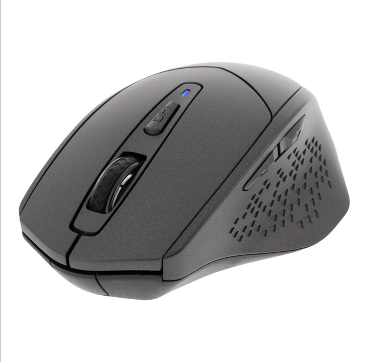 Deltaco MS-901 Wireless Silent Mouse - Mouse - Optic - 4 buttons - Gr?