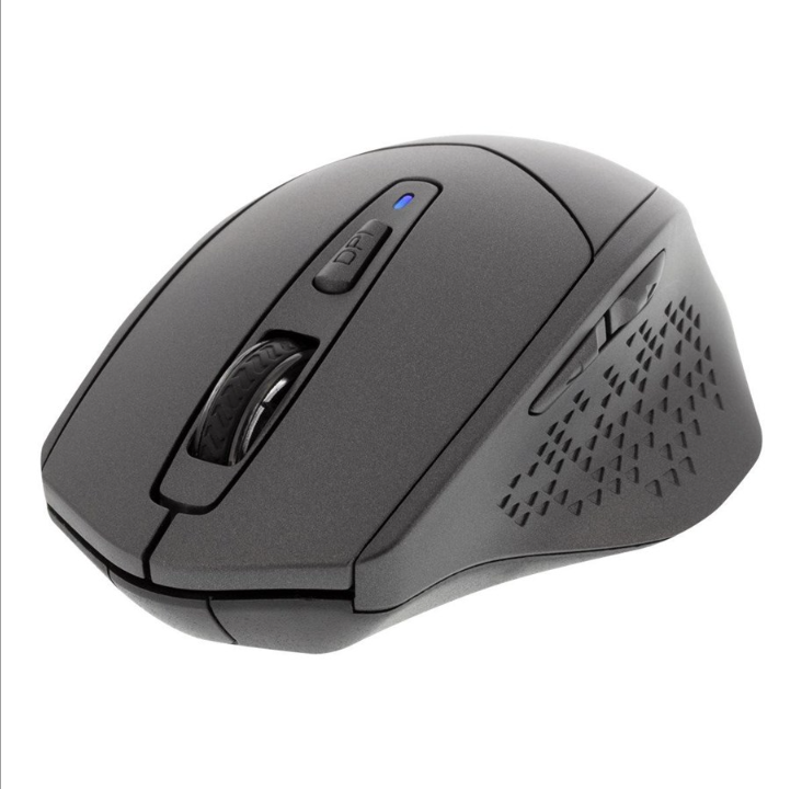 Deltaco MS-901 Wireless Silent Mouse - Mouse - Optic - 4 buttons - Gr?