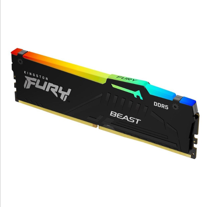 Kingston FURY Beast RGB DDR5-5200 C40 DC - 16GB
