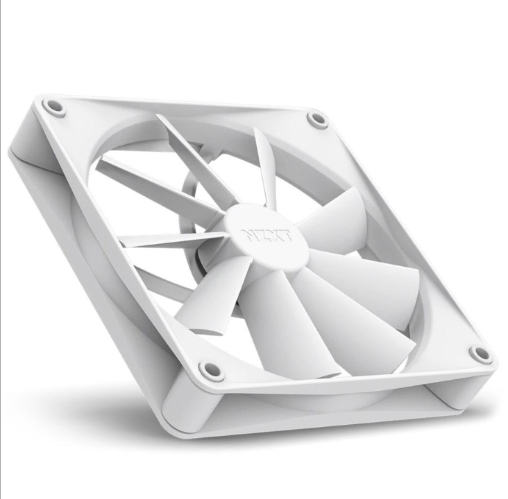 NZXT F140Q Quiet Airflow - White - Chassis fan - 140mm - White - 23 dBA