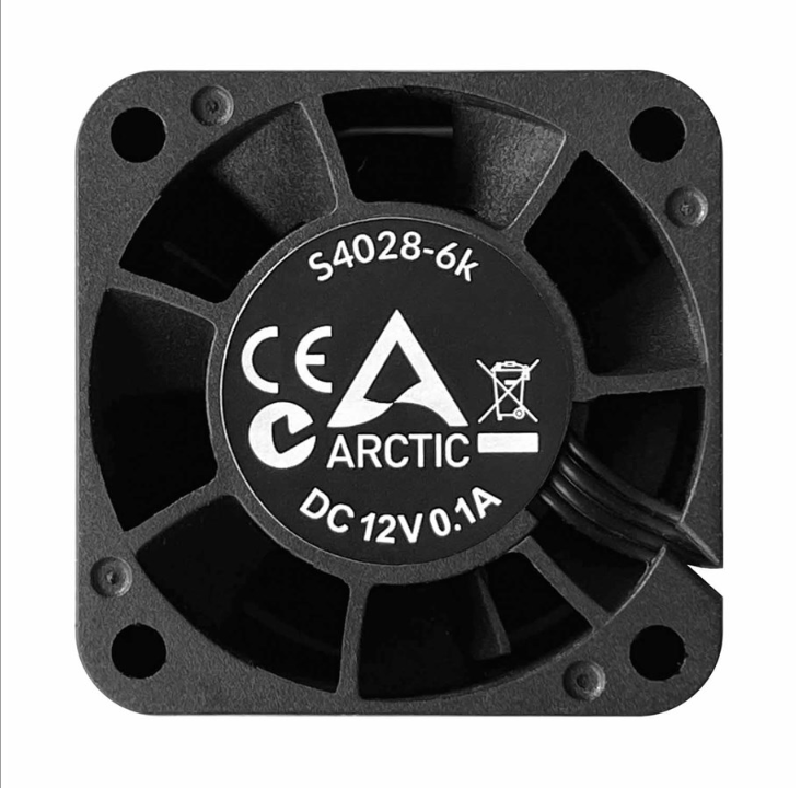 Arctic Server Fan S4028-6K - 5 Pack - Chassis fan - 40mm - Black