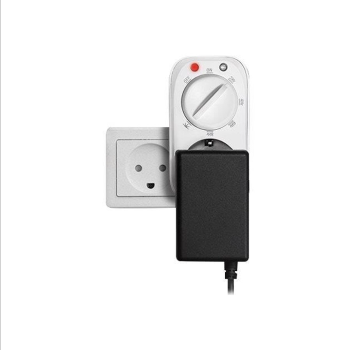 مفتاح الوقت الميكانيكي LogiLink مع مستشعر الغسق