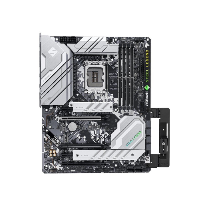 ASRock Z690 Steel Legend/D5 - motherboard - ATX - LGA1700 Socket - Z690 Motherboard - Intel Z690 - Intel LGA1700 socket - DDR5 RAM - ATX