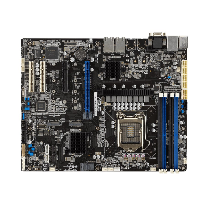 ASUS P12R-E/10G-2T Motherboard - Intel C256 - Intel LGA1200 socket - DDR4 RAM - ATX