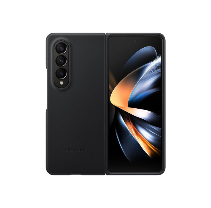 Samsung Leather Cover - Black