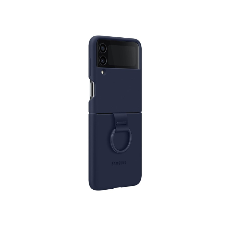 Samsung Silicone Cover with Ring - Navy
