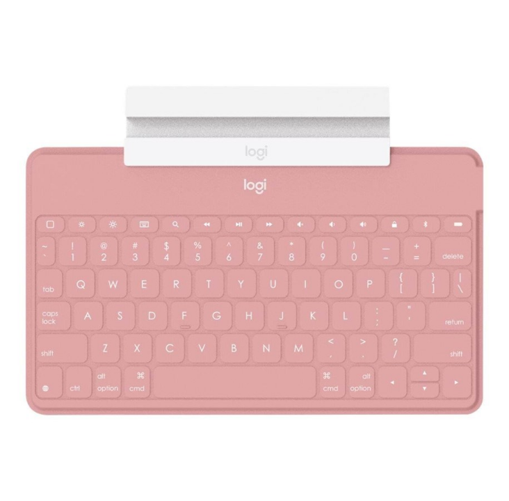 Logitech Keys-To-Go - Keyboard - Swiss - Pink