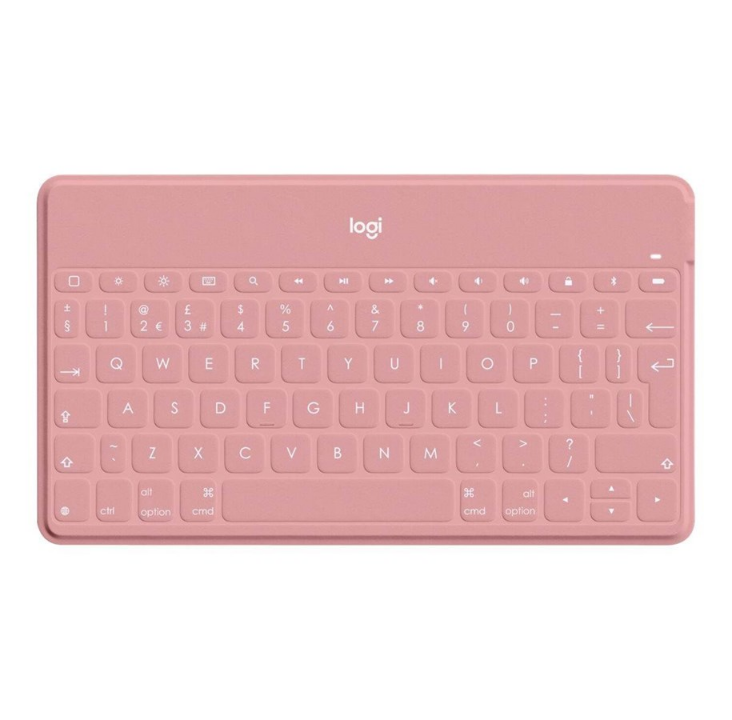 Logitech Keys-To-Go - Keyboard - Swiss - Pink