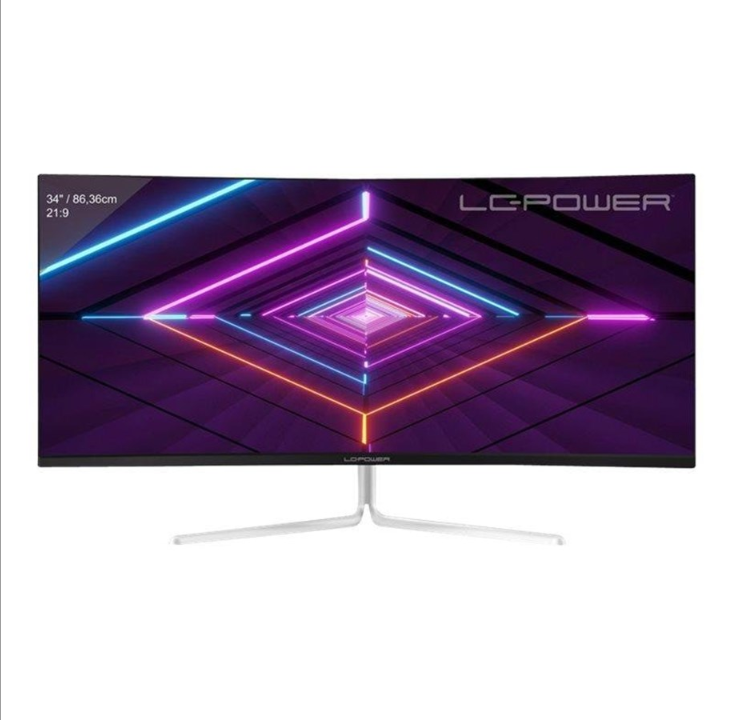 34" LC 电源 LC-M34-UWQHD-100-C-V3 - LED 显示器 - 弧形 - 34" - 6 ms - 屏幕