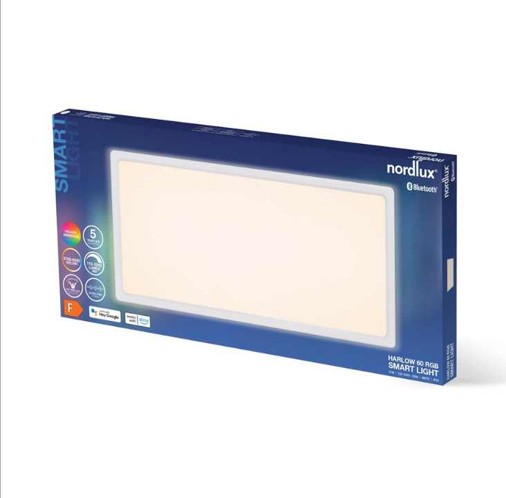 Nordlux Harlow Smart RGB Plafond White