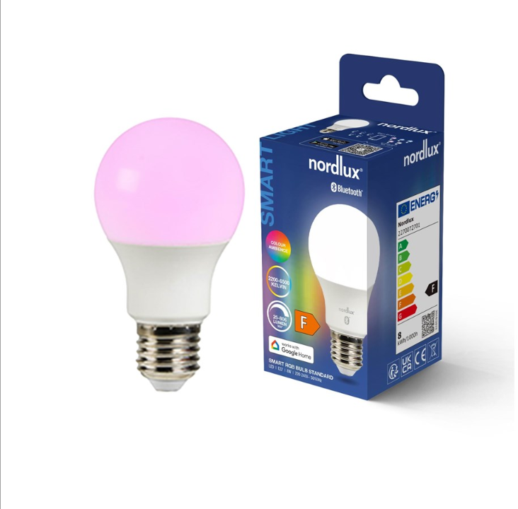 Nordlux Smart E27 light source 2200-6500+RGB Frost