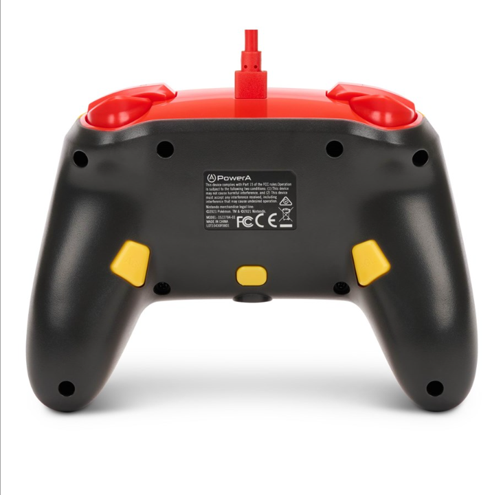 PowerA Enhanced Wired Controller for Nintendo Switch - Oran Berry Pikachu - Gamepad - Nintendo Switch