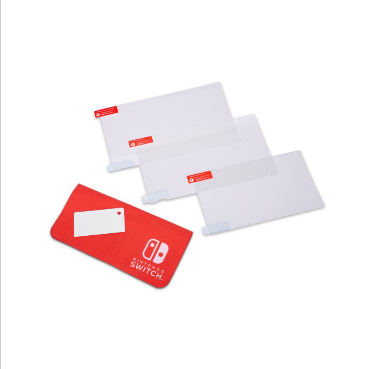 PowerA Anti-Glare Pack for the Nintendo Switch Family - 3-Pack - Screen Protectors - Nintendo Switch