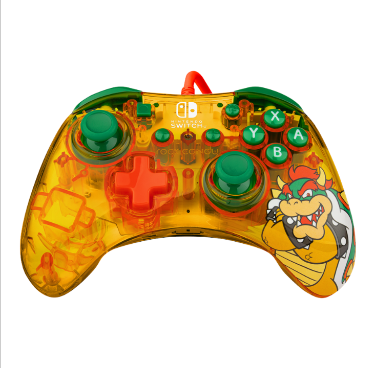 PDP Rock Candy Wired Controller - Bowser - Gamepad - Nintendo Switch