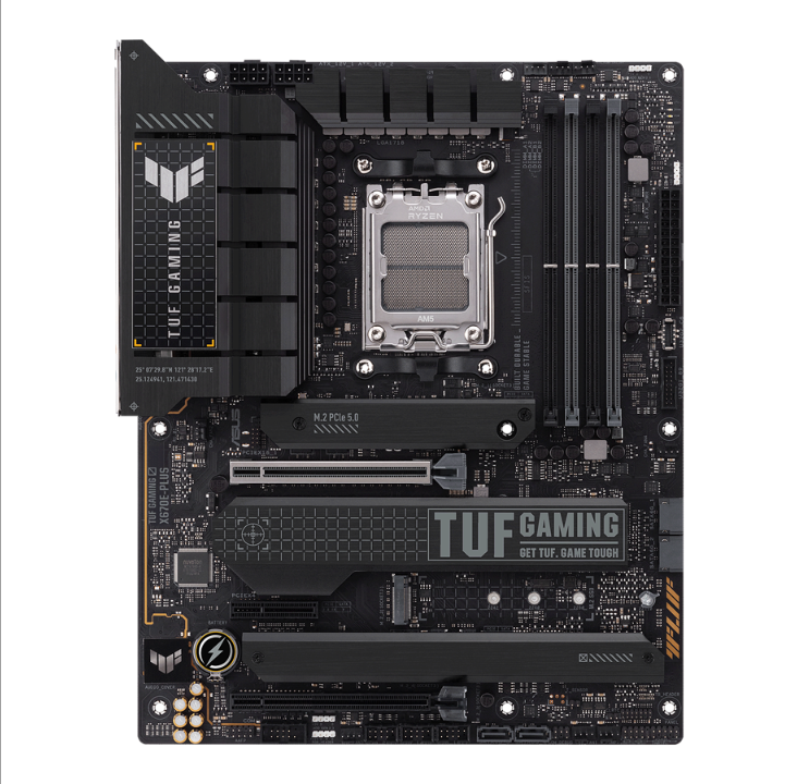ASUS TUF GAMING X670E-PLUS Motherboard - AMD X670 - AMD AM5 socket - DDR5 RAM - ATX