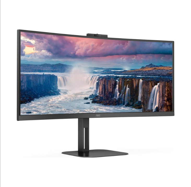 34" AOC V5 - 3440x1440 - 100Hz - VA - USB-C - 4 ms - 屏幕